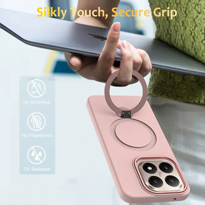 Coque Xiaomi 15T Magnétique avec Anneau Rotatif