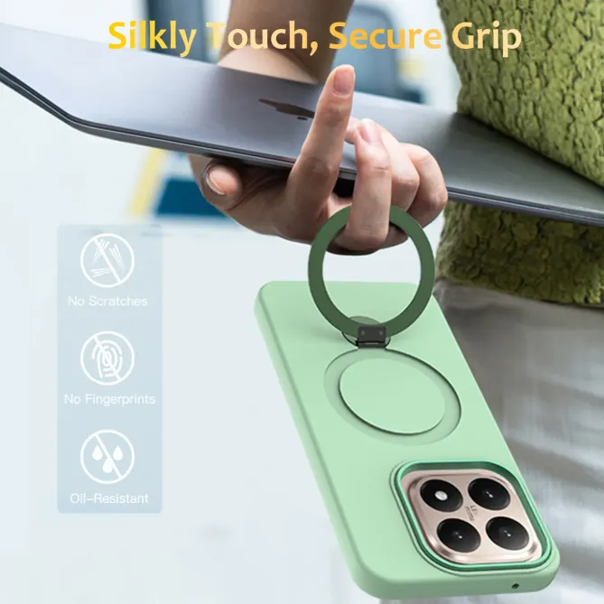 Coque Xiaomi 15T Magnétique avec Anneau Rotatif