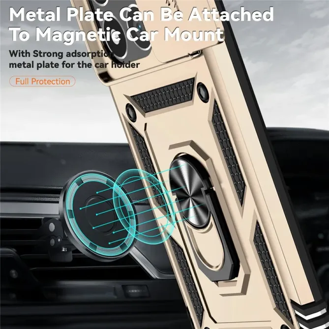 Coque Xiaomi 15T Résistante avec Protection d'Objectif et Anneau | RAI