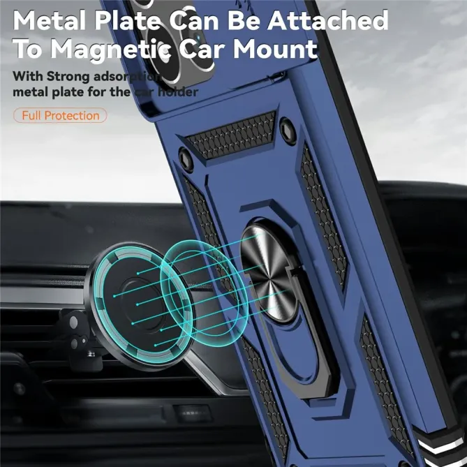 Coque Xiaomi 15T Résistante avec Protection d'Objectif et Anneau | RAI