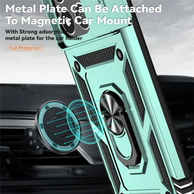 Coque Xiaomi 15T Résistante avec Protection d'Objectif et Anneau | RAI