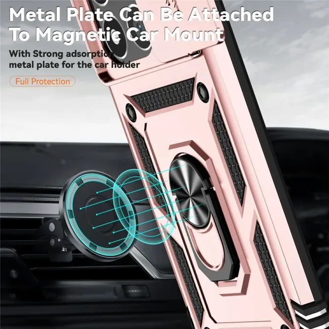 Coque Xiaomi 15T Résistante avec Protection d'Objectif et Anneau | RAI