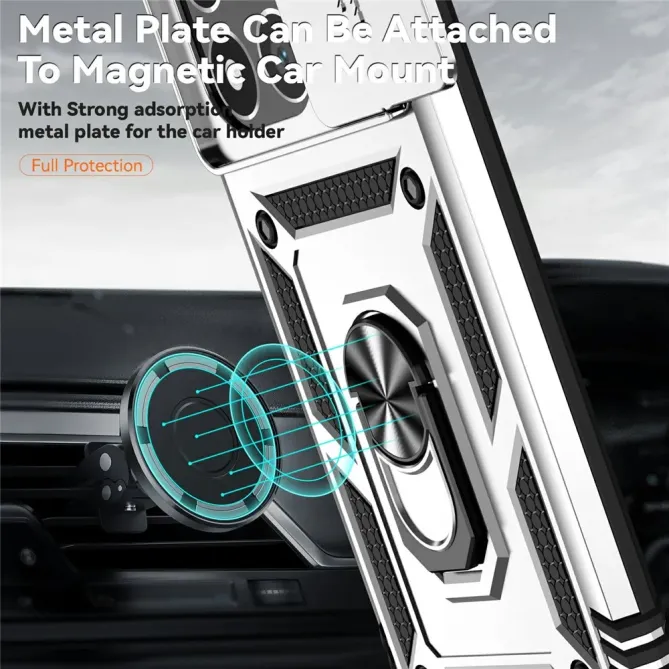 Coque Xiaomi 15T Résistante avec Protection d'Objectif et Anneau | RAI