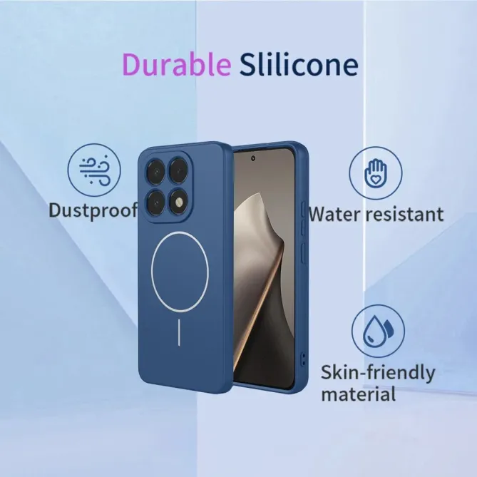 Coque Xiaomi 15T Silicone Liquide Magnétique