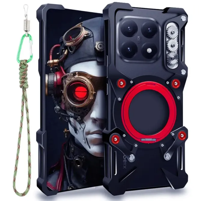 Coque Xiaomi 15T Bumper Résistant avec Anneau
