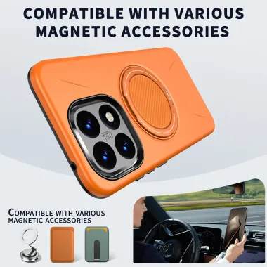 Coque Xiaomi 15T Antichoc avec Anneau 360 Degrés | AXIS