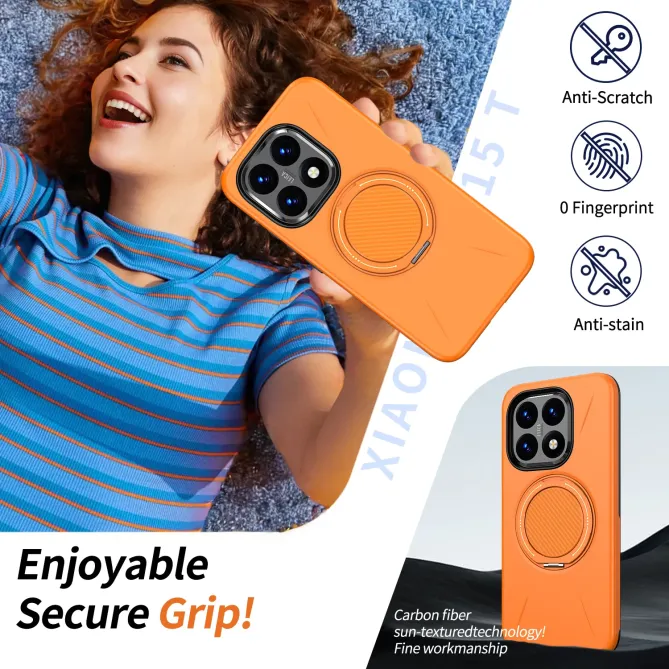 Coque Xiaomi 15T Antichoc avec Anneau 360 Degrés | AXIS