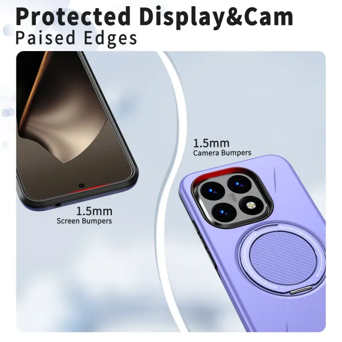 Coque Xiaomi 15T Antichoc avec Anneau 360 Degrés | AXIS