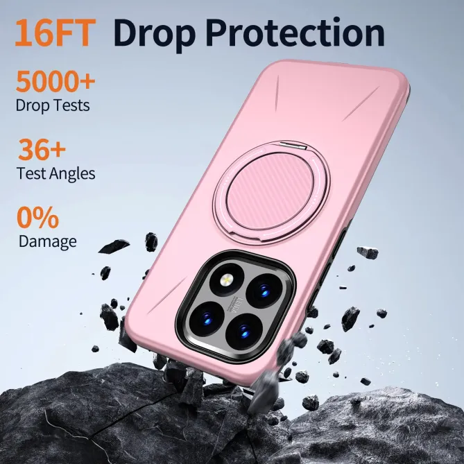 Coque Xiaomi 15T Antichoc avec Anneau 360 Degrés | AXIS