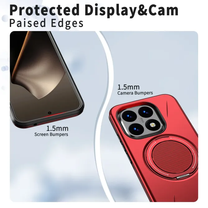 Coque Xiaomi 15T Antichoc avec Anneau 360 Degrés | AXIS