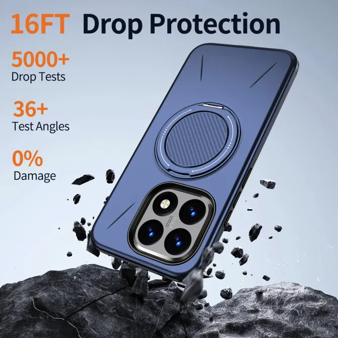 Coque Xiaomi 15T Antichoc avec Anneau 360 Degrés | AXIS