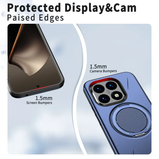 Coque Xiaomi 15T Antichoc avec Anneau 360 Degrés | AXIS