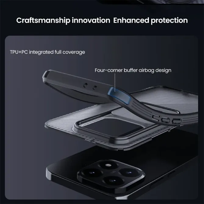 Coque Xiaomi 15T Protection Caméra | NILLKIN Camshield Pro