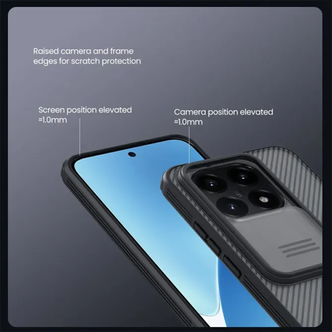 Coque Xiaomi 15T Protection Caméra | NILLKIN Camshield Pro