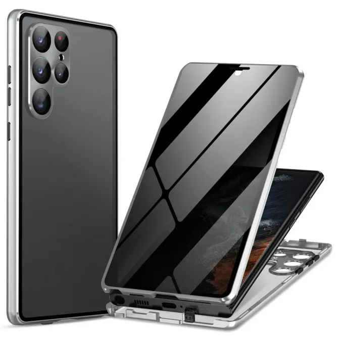 Coque Samsung Galaxy S24 Ultra Magnétique Intégrale Anti-Espion