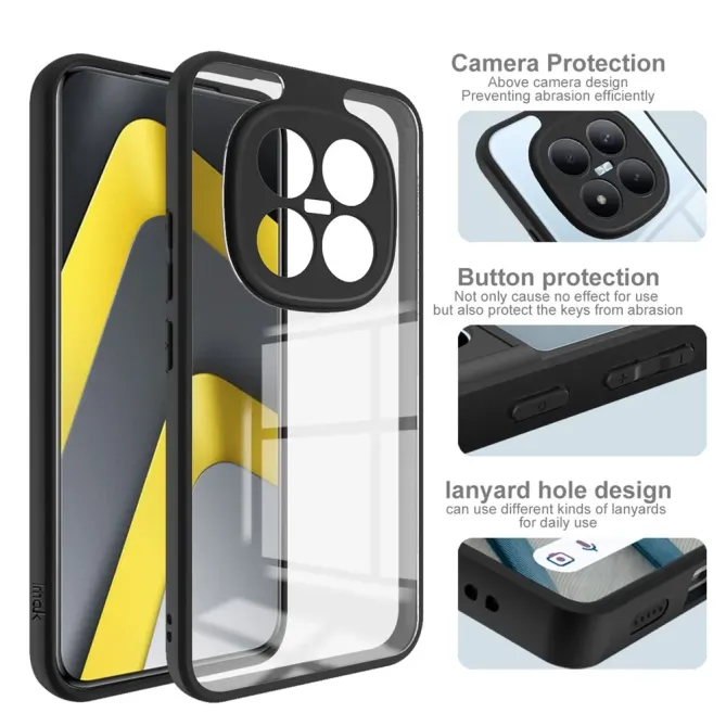 Coque Xiaomi Redmi Note 15 Pro+ 5G / Poco M8 Pro 5G Transparente IMAK 