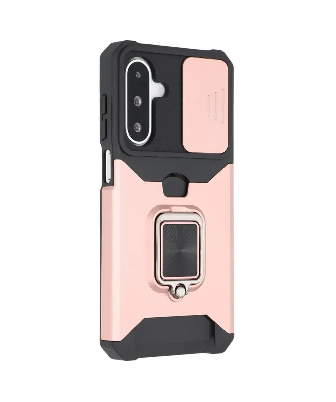 Coque Samsung Galaxy A57 antichoc avec support et cache caméra