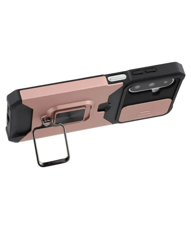 Coque Samsung Galaxy A57 antichoc avec support et cache caméra