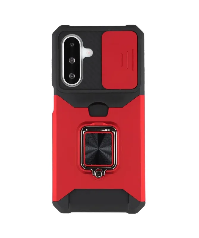 Coque Samsung Galaxy A57 antichoc avec support et cache caméra