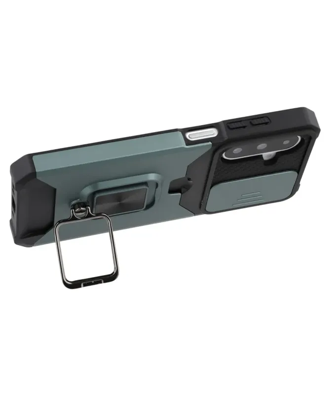 Coque Samsung Galaxy A57 antichoc avec support et cache caméra