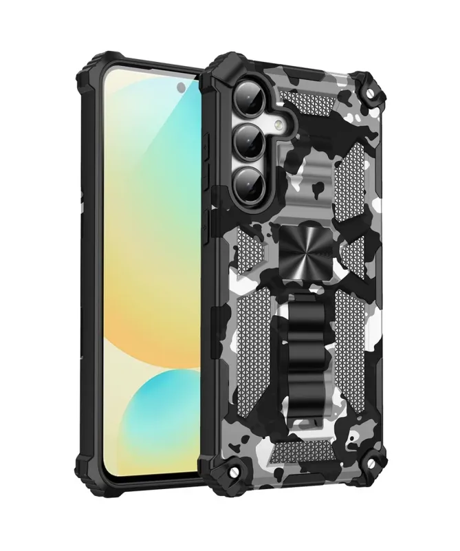 Coque Samsung Galaxy A57 Camouflage Fonction Support
