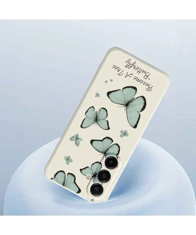 Coque Samsung Galaxy A57 Papillons Poétiques