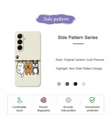 Coque Samsung Galaxy A57 Animaux Suspendus