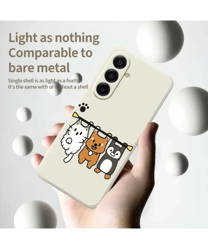 Coque Samsung Galaxy A57 Animaux Suspendus