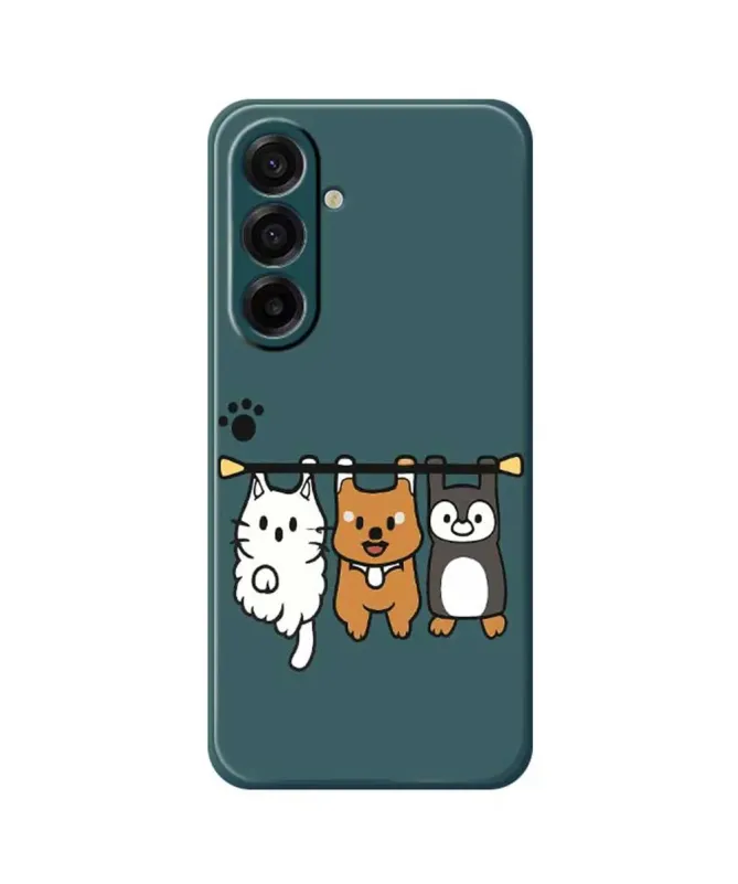 Coque Samsung Galaxy A57 Animaux Suspendus