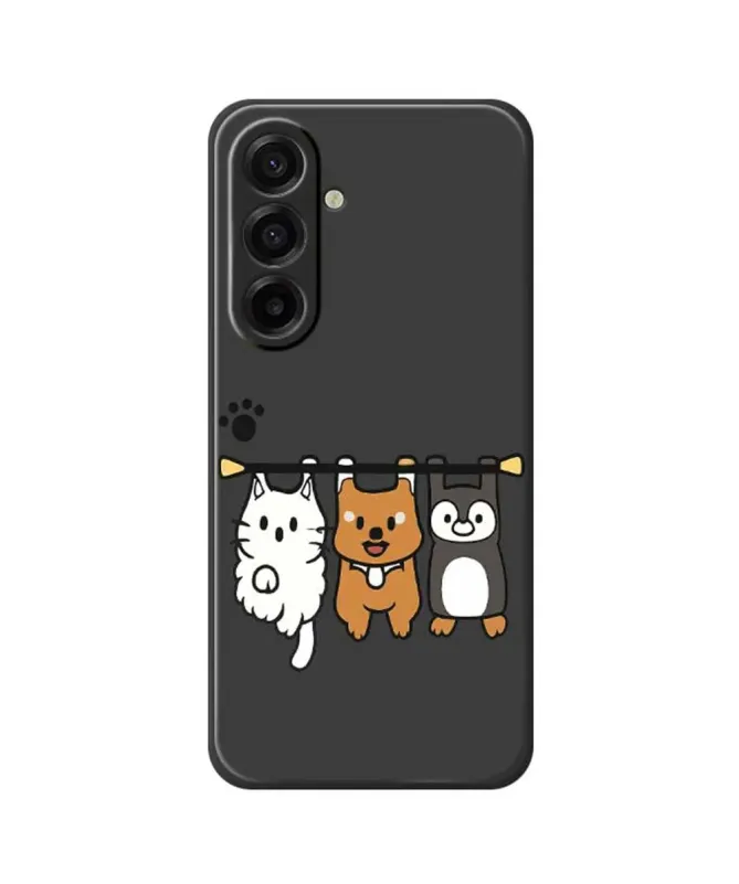 Coque Samsung Galaxy A57 Animaux Suspendus