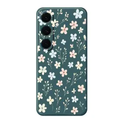 Coque Samsung Galaxy A57 à Motifs Branches Fleuries