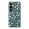 Coque Samsung Galaxy A57 à Motifs Branches Fleuries