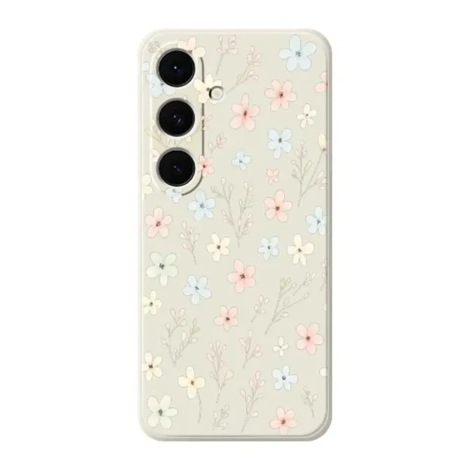Coque Samsung Galaxy A57 à Motifs Branches Fleuries