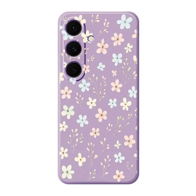 Coque Samsung Galaxy A57 à Motifs Branches Fleuries