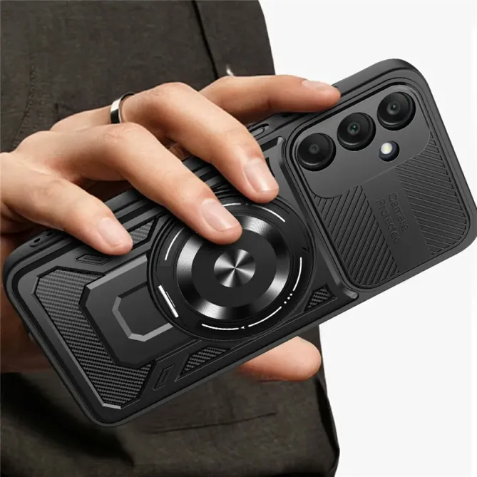 Coque Samsung Galaxy A57 Magnétique avec Support Rotatif