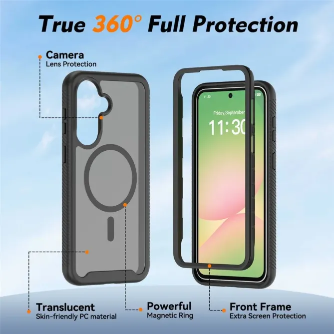 Coque Samsung Galaxy A57 Magnétique Translucide Mate