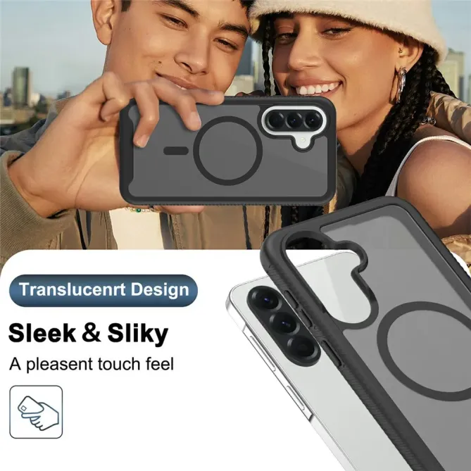 Coque Samsung Galaxy A57 Magnétique Translucide Mate