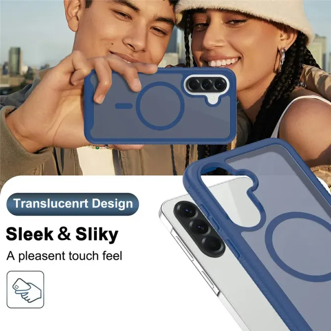 Coque Samsung Galaxy A57 Magnétique Translucide Mate