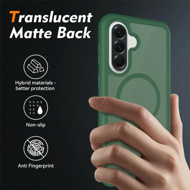 Coque Samsung Galaxy A57 Magnétique Translucide Mate