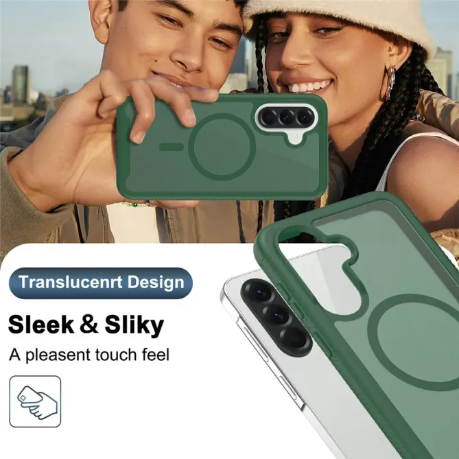 Coque Samsung Galaxy A57 Magnétique Translucide Mate