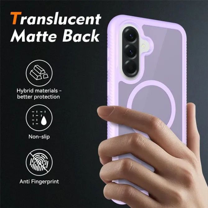 Coque Samsung Galaxy A57 Magnétique Translucide Mate