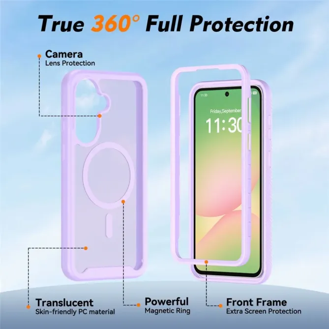 Coque Samsung Galaxy A57 Magnétique Translucide Mate
