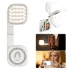 Miroir de Maquillage et Lampe Selfie Magnétique Orientable