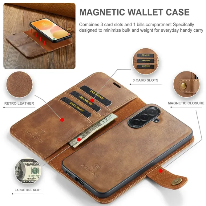 Protection 2 en 1 pour Samsung Galaxy A57 housse et coque détachable