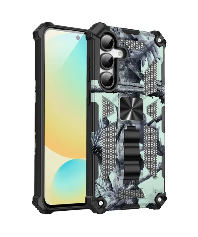 Coque Samsung Galaxy S26+ Camouflage Fonction Support