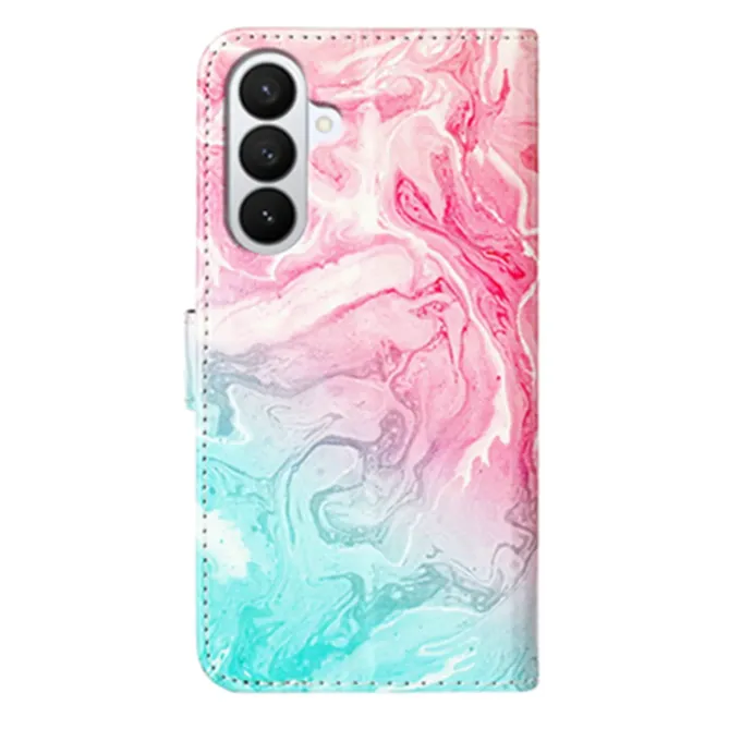 Étui Samsung Galaxy S26+ Marbre Pastel Rose et Vert