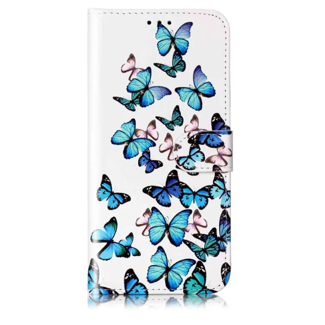 Étui Samsung Galaxy S26+ Papillons Bleus