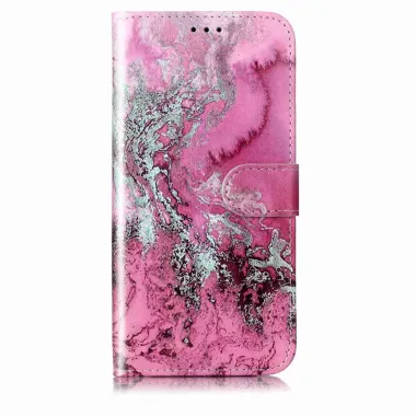 Étui Samsung Galaxy S26+ Marbre Océan Rose