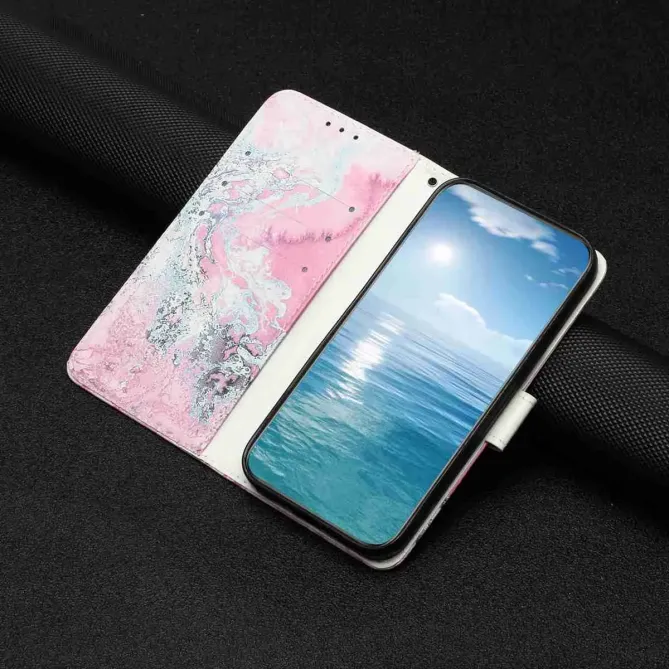 Étui Samsung Galaxy S26+ Marbre Océan Rose