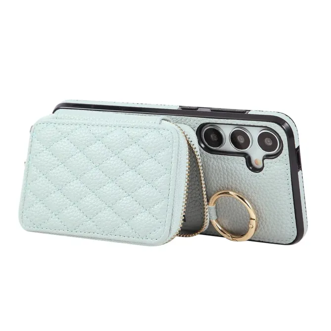 Coque Samsung Galaxy S26+ Porte-monnaie Zippé avec Bandoulière | Zippe